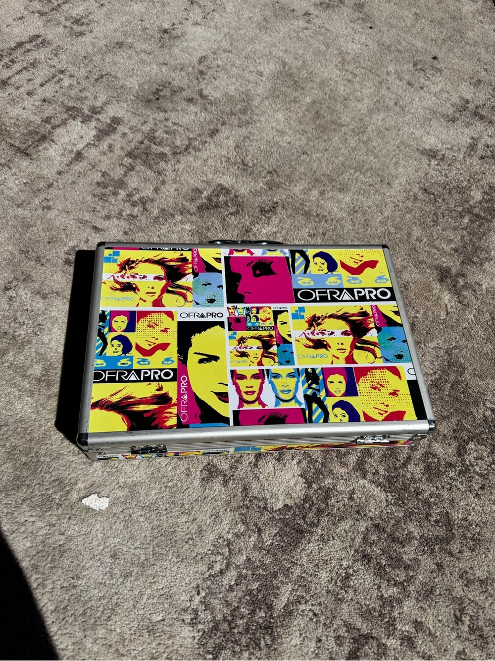 OFRA Pop Art Makeup Case - Yellow, Pink, Blue, Black